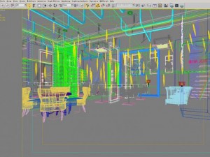 hairdressing room 004 3D Модель