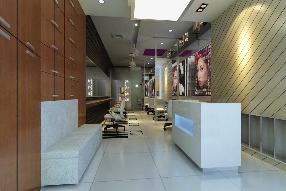 hairdressing room 006 3D Model .c4d .max .obj .3ds .fbx .stl .blend 