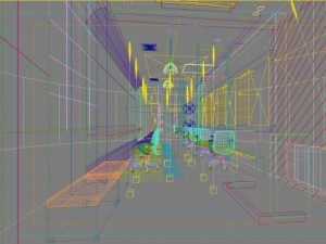 hairdressing room 006 Modèle 3D