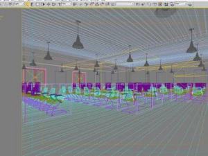 internet bar 002 3D Model