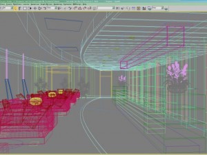 lobby 008 Model 3D