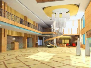 lobby 009 3D Model