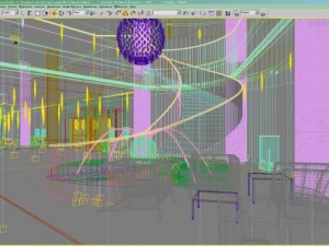 lobby 014 3D Model