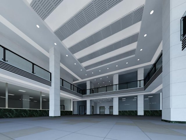 lobby 019 Modelo 3D .c4d .max .obj .3ds .fbx .stl .blend 