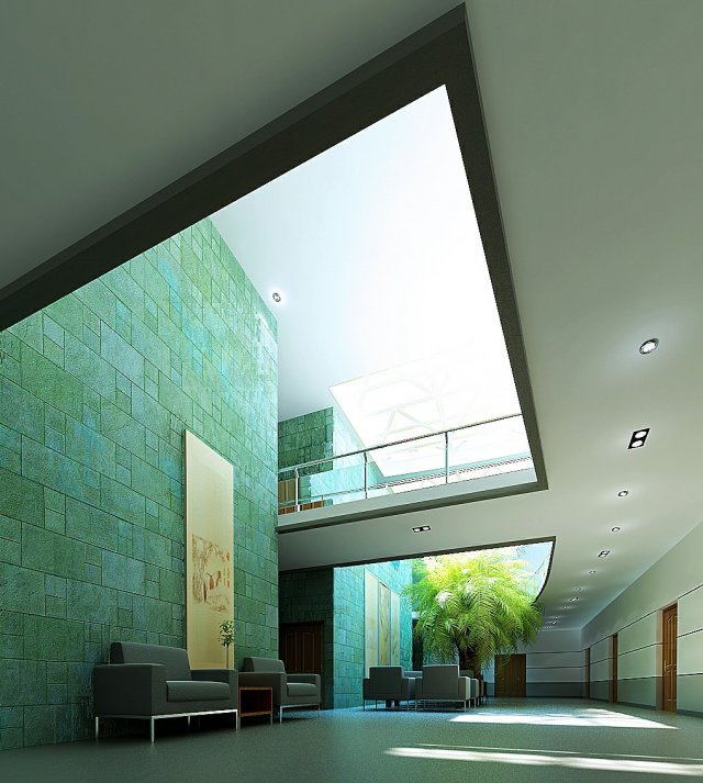 lobby 022 3Dモデル .c4d .max .obj .3ds .fbx .stl .blend 