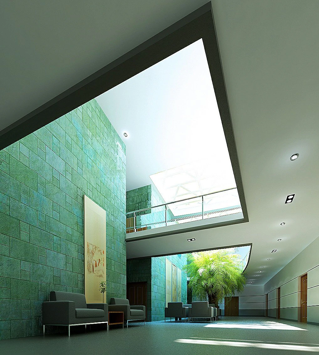 lobby 022 3D Model .c4d .max .obj .3ds .fbx .stl .blend 