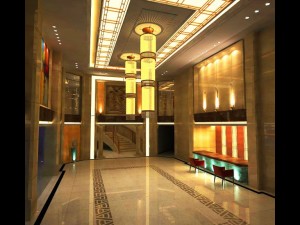 lobby 032 Modelo 3D