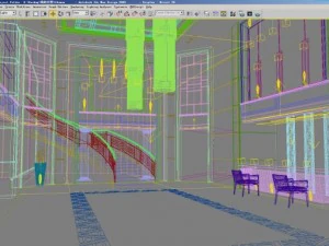 lobby 032 3D Model
