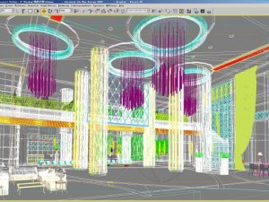 lobby 034 Modello 3D
