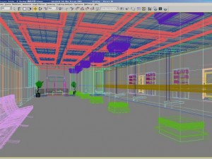 lobby 035 Modelo 3D