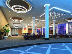 lobby 038 Modelo 3D