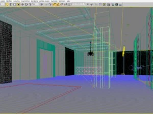 lobby 042 3D Model