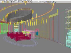 lobby 043 3D Model