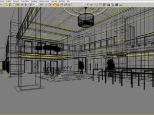 lobby 046 Model 3D