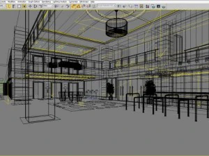 lobby 046 3D Model
