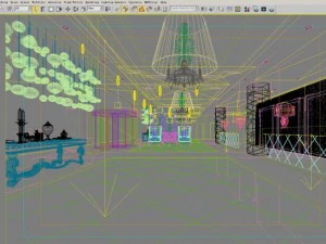 lobby 057 3D Model