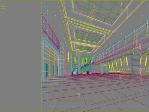 lobby 063 Modelo 3D