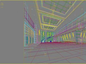 lobby 063 3D Model