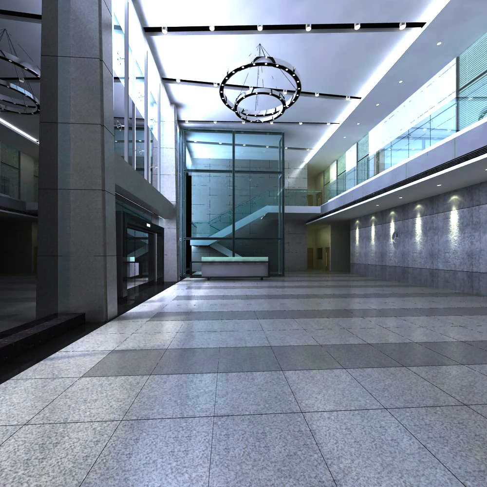 lobby 064 3D Model .c4d .max .obj .3ds .fbx .stl .blend 