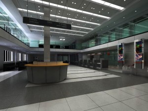lobby 068 Modèle 3D