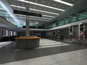 vest&iacute;bulo 068 Modelo 3D