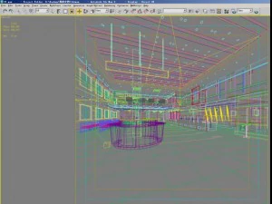 lobby 068 3D Model