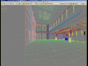 lobby 069 Model 3D