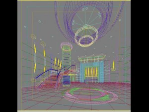 lobby 070 3D Model