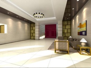 lobby 071 3Dモデル