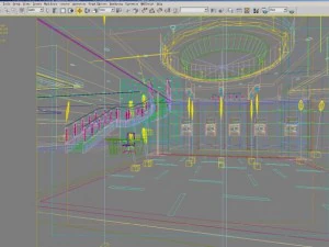 lobby 074 3D Model