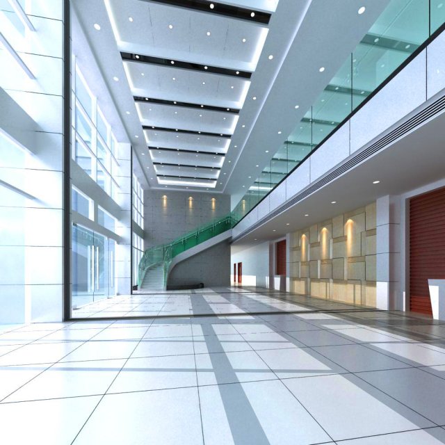 lobby 075 3Dモデル .c4d .max .obj .3ds .fbx .stl .blend 