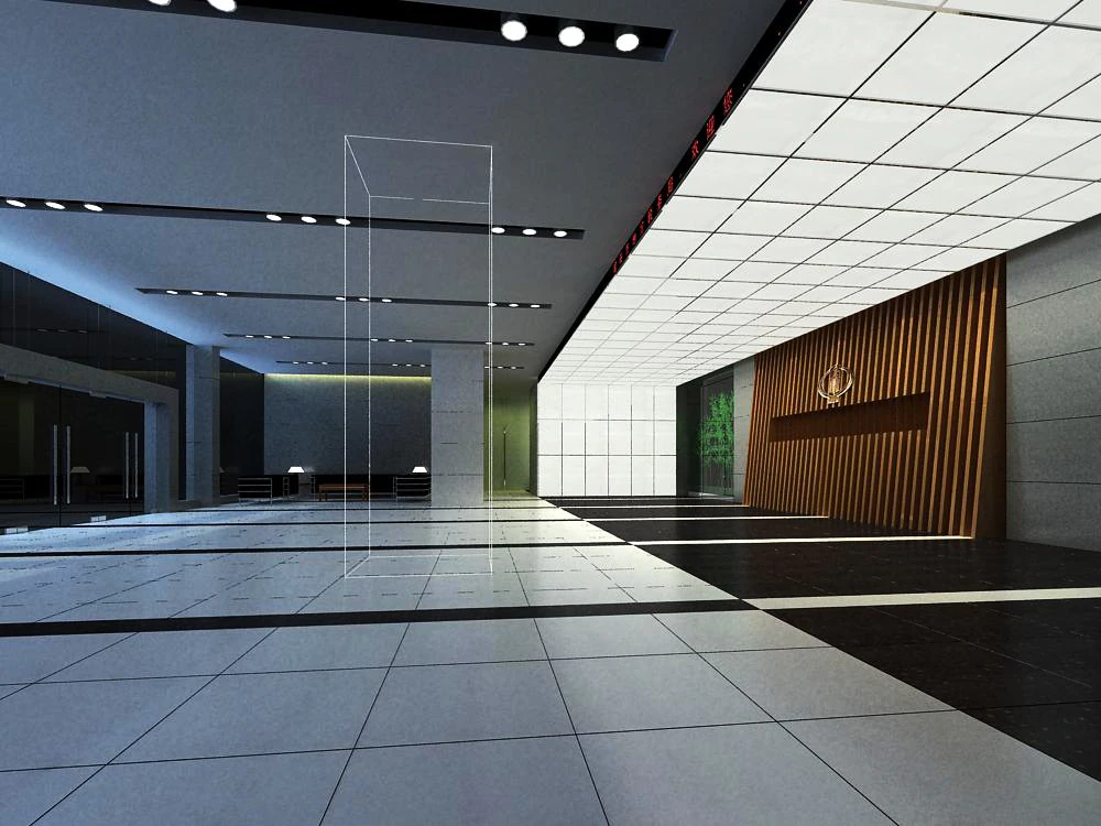 lobby 076 3D Model .c4d .max .obj .3ds .fbx .stl .blend 