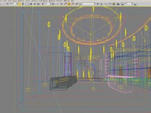 lobby 077 3D Model
