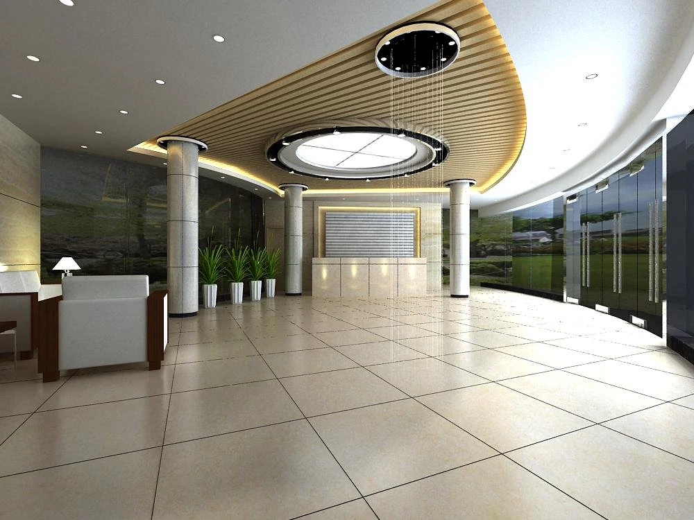 lobby 079 3D Model .c4d .max .obj .3ds .fbx .stl .blend 