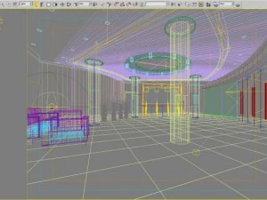lobby 079 3D Model