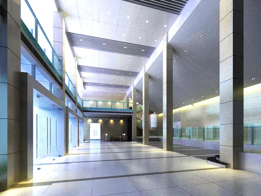 Lobby 082 3D Modell .c4d .max .obj .3ds .fbx .stl .blend 