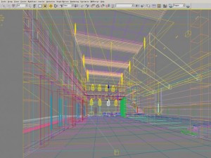 lobby 082 Model 3D