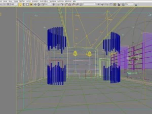 लॉबी 085 3D मॉडल