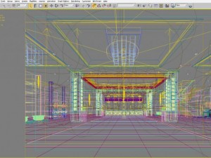 lobby 086 Modèle 3D