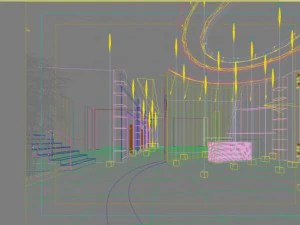 lobby 087 3D Model