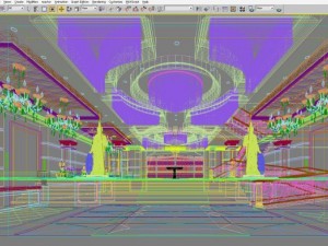 lobby 088 Modello 3D
