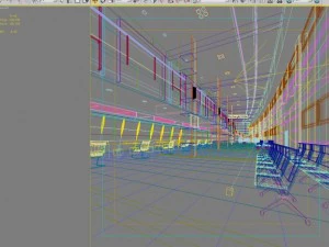 lobby 089 3D Model