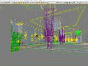 lobby 091 3D Model