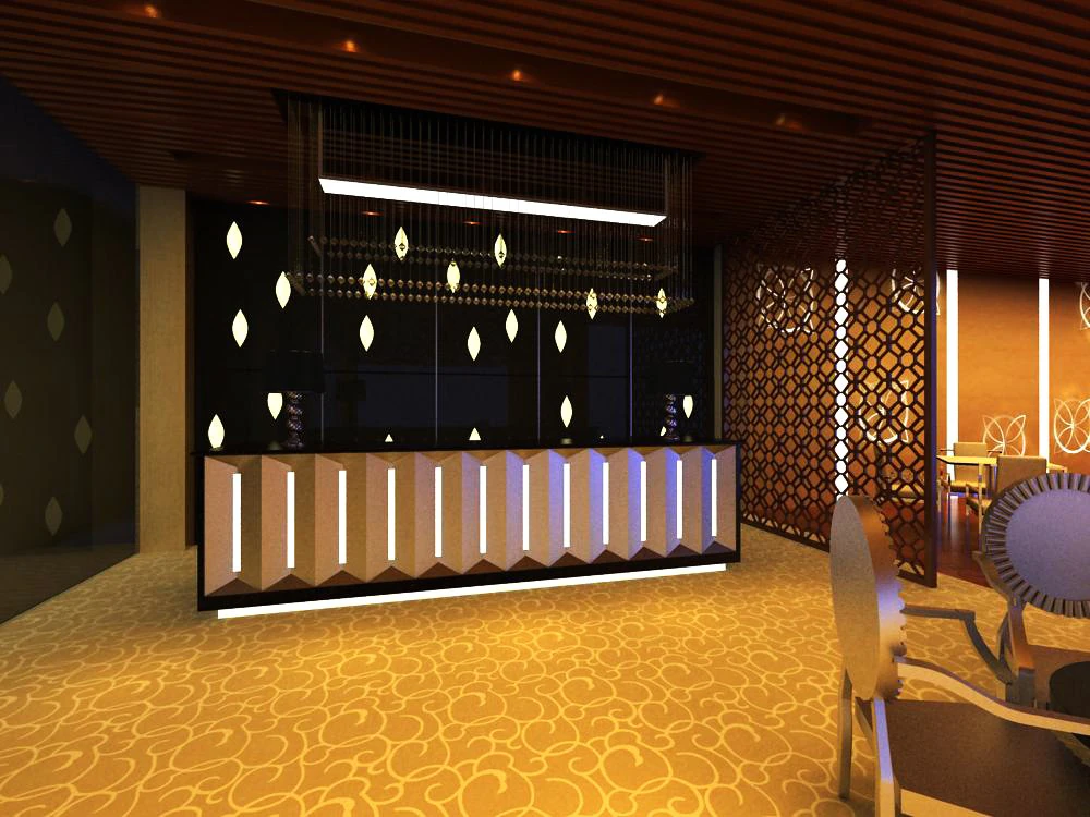 lobby 092 3D Model .c4d .max .obj .3ds .fbx .stl .blend 