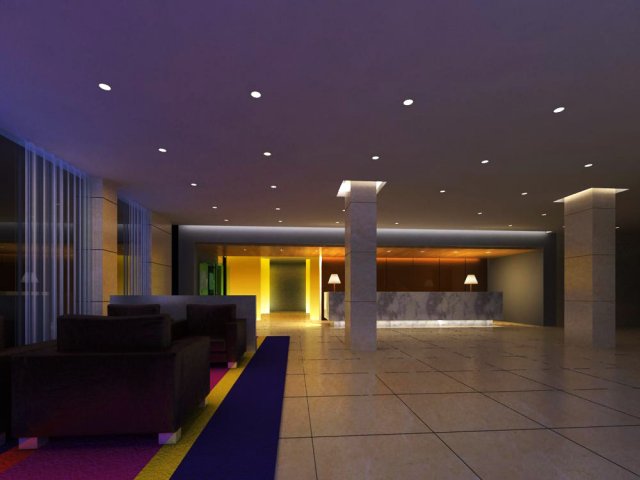 lobby 097 Modello 3D .c4d .max .obj .3ds .fbx .stl .blend 