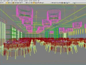 lobby 100 3D Model