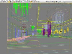 lobby 101 Modelo 3D