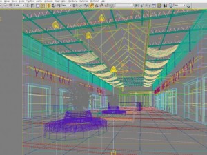 lobby 102 Model 3D