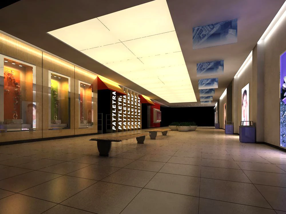 lobby 103 3D Model .c4d .max .obj .3ds .fbx .stl .blend 