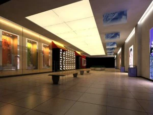 ロビー103 3Dモデル